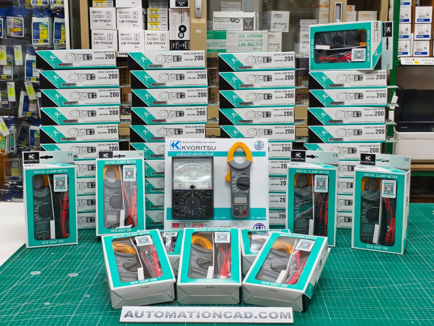 KYORITSU KEW SNAP 200 แคลมป์มิเตอร์ 940.- Digital Clamp Meters KT200 แคล้มมิเตอร์ คลิปแอมป์ SNAP200