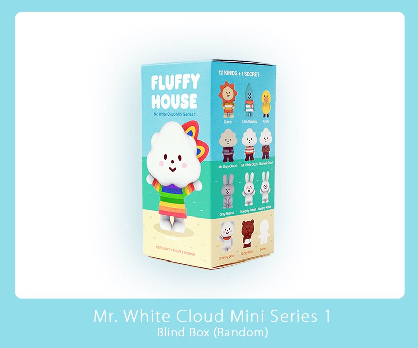 เปิดจอง Fluffy house x POP Mart Mini series 1