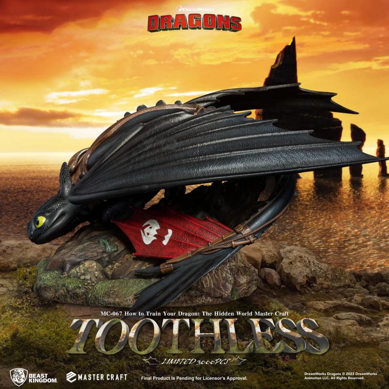 เปิดจอง : Toothless: How to Train Your Dragon: The Hidden World (Master Craft)