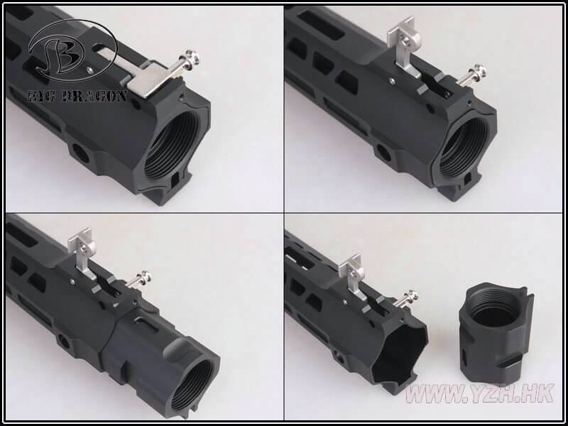 New.| Rail / Stock >> M4 RAIL >> BD SAI Style GRY Rails/ 14.5 Inch สีดำ / สีเทา ราคาพิเศษ