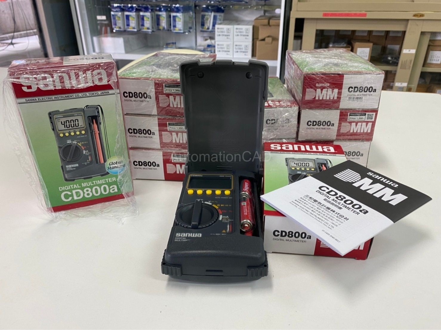 ดิจิตอลมัลติมิเตอร์ SANWA Digital Multimeter รุ่น CD800a