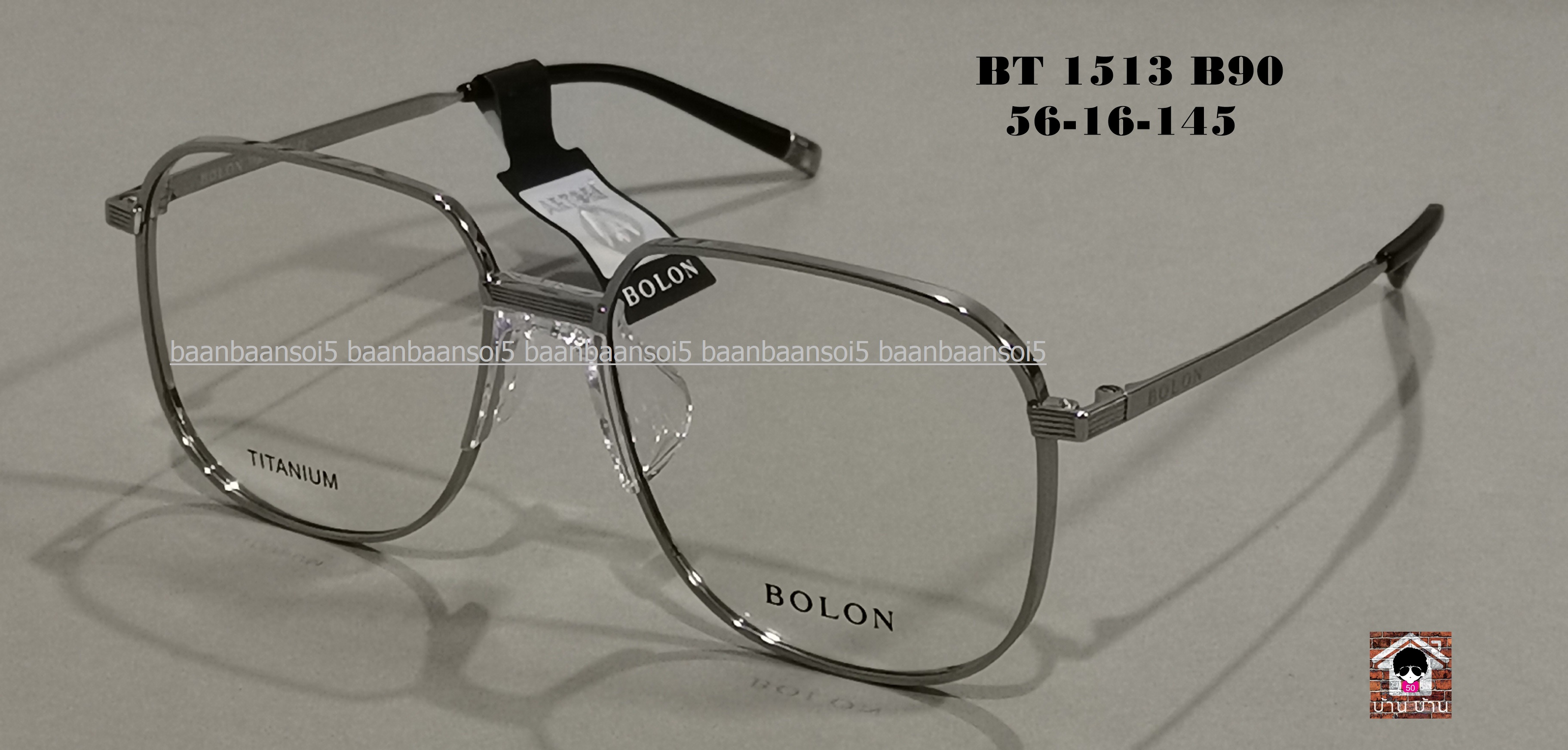 BOLON Neo BT1513 B 90 Siver กรอบแว่นตาพร้อมเลนส์ HOYA ราคา 4,690 บาท