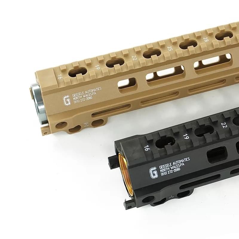 Mk8 9.5" ไนลอน ดำ ทราย M-Lok Handguard