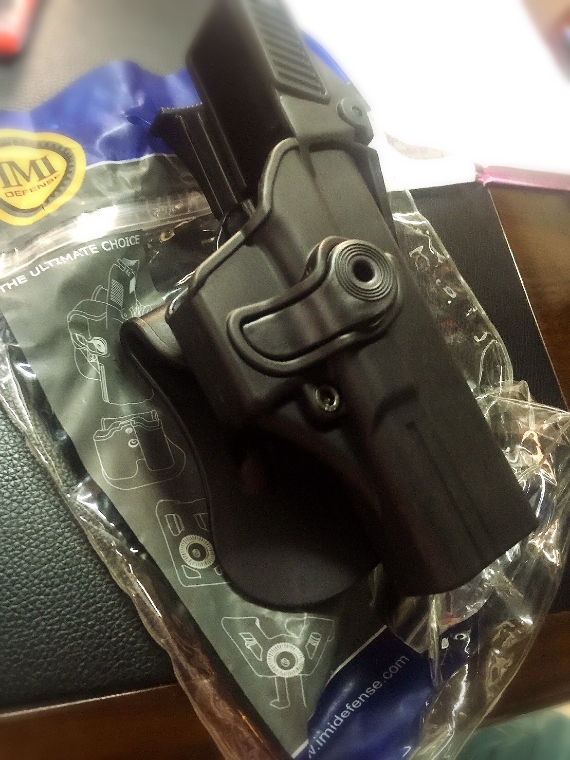 New.ซองปืน / ซองแม็กคู่ imi ล็อค 2 ชั้น หรือ Duble lock ใช้กับปืน GLOCK 17 / 19 ราคาพิเศษ