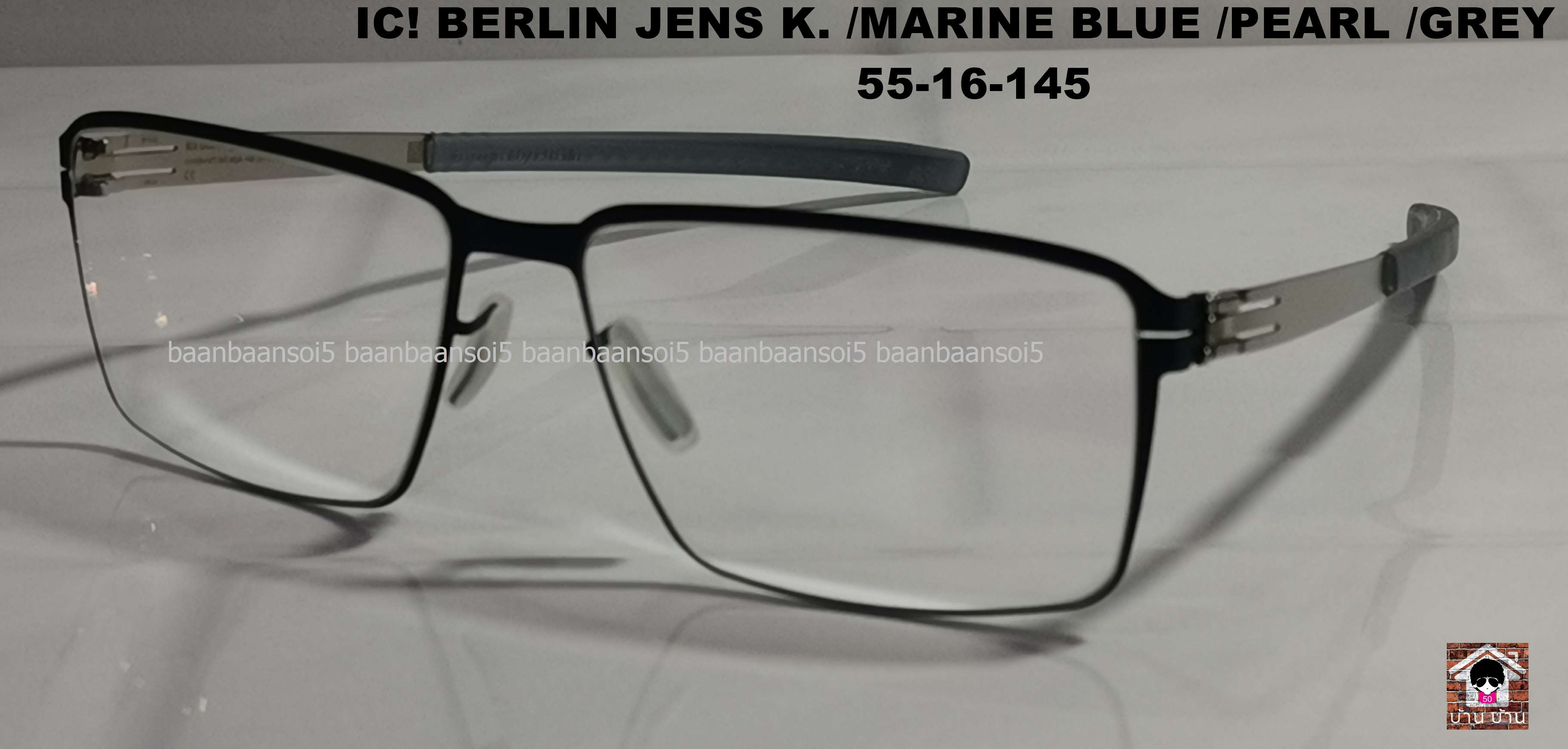 IC! BERLIN JENS K. / MARINE BLUE / PEARL / GREY ราคา 13,900 บาท พร้อม รายการแถม เกินคุ้ม จำนวน จำกัด
