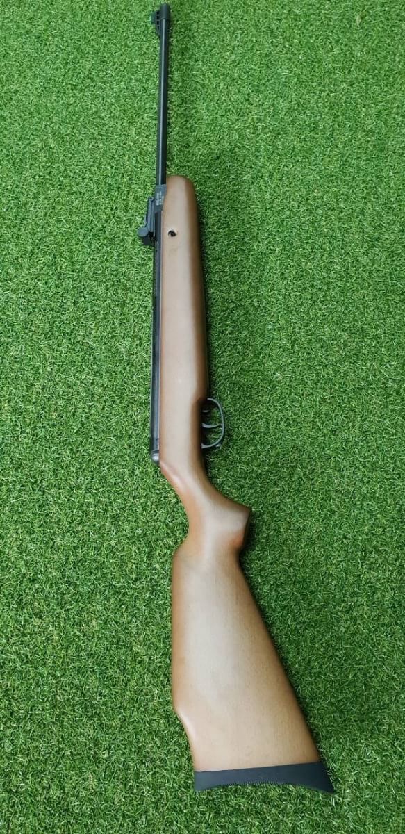 NewซปืนอัดลมCrosman Vantage NP Nitro cal.5.5mm Air Rifle ✔แรง SP : 950Fps. ✔บอดี้ไม้ Body Wood ✔น้ำหนัก Weight 2.9kg ✔ลำกล้อง 21" Barrell 12 เกลียว ✔ศูนย์หน้า-ศูนยหลังเรืองแสง Fiber Optic ✔ระบบหักลำสปริงแก๊ส