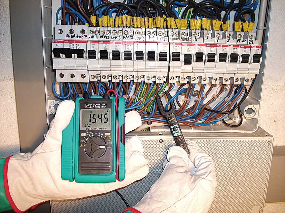 ดิจิตอลมัลติมิเตอร์พร้อมแคลมป์มิเตอร์ ครบชุด KYORITSU รุ่น KEWMATE 2012R