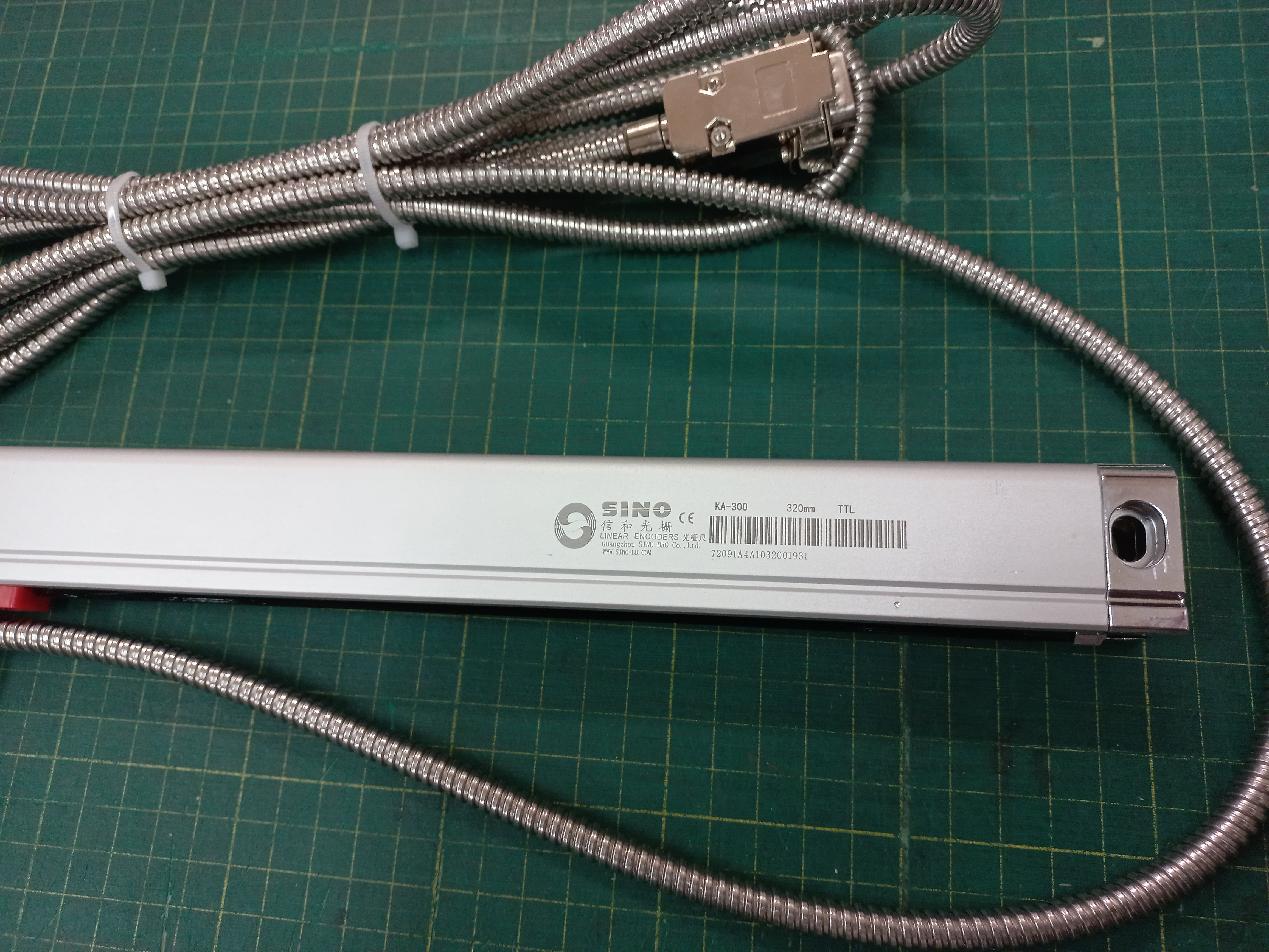 Linear Scale SINO 24V 500mm ความละเอียด 5 μm ลิเนียร์สเกล Linear Encoder
