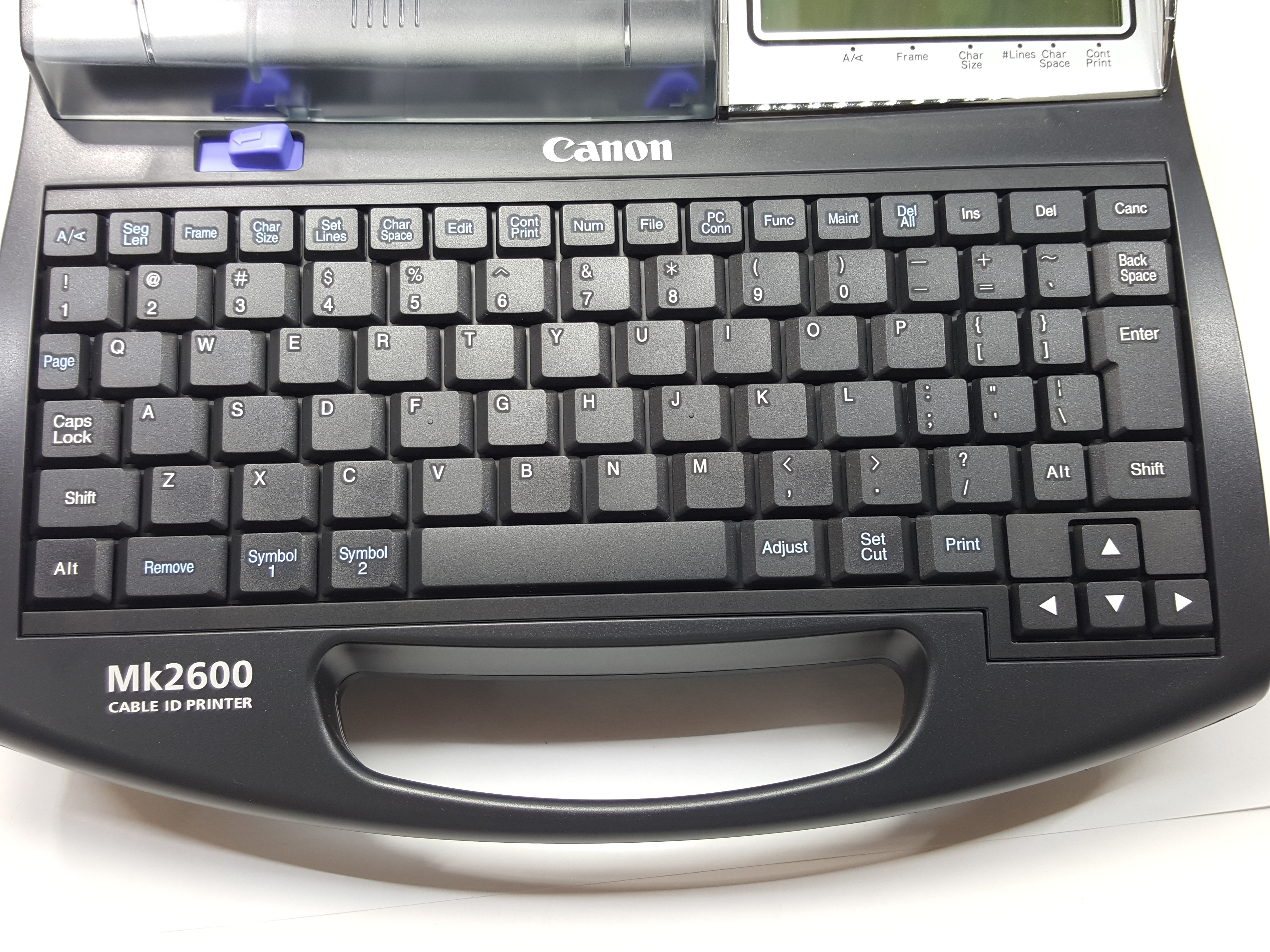 เครื่องพิมพ์ปลอกสายไฟ CANON MK-2600 Label Printer, 32,000.- Wire Marker
