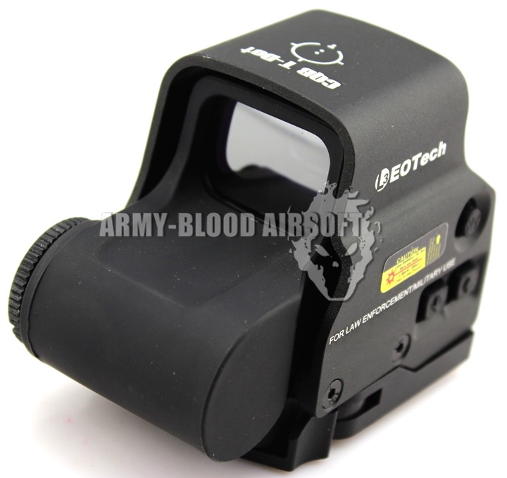 L-3 EOTech HWS EXPS3 Style Holographic Red Green Reflex T-Dot Sight with QD Mount & Case Side But (BK)