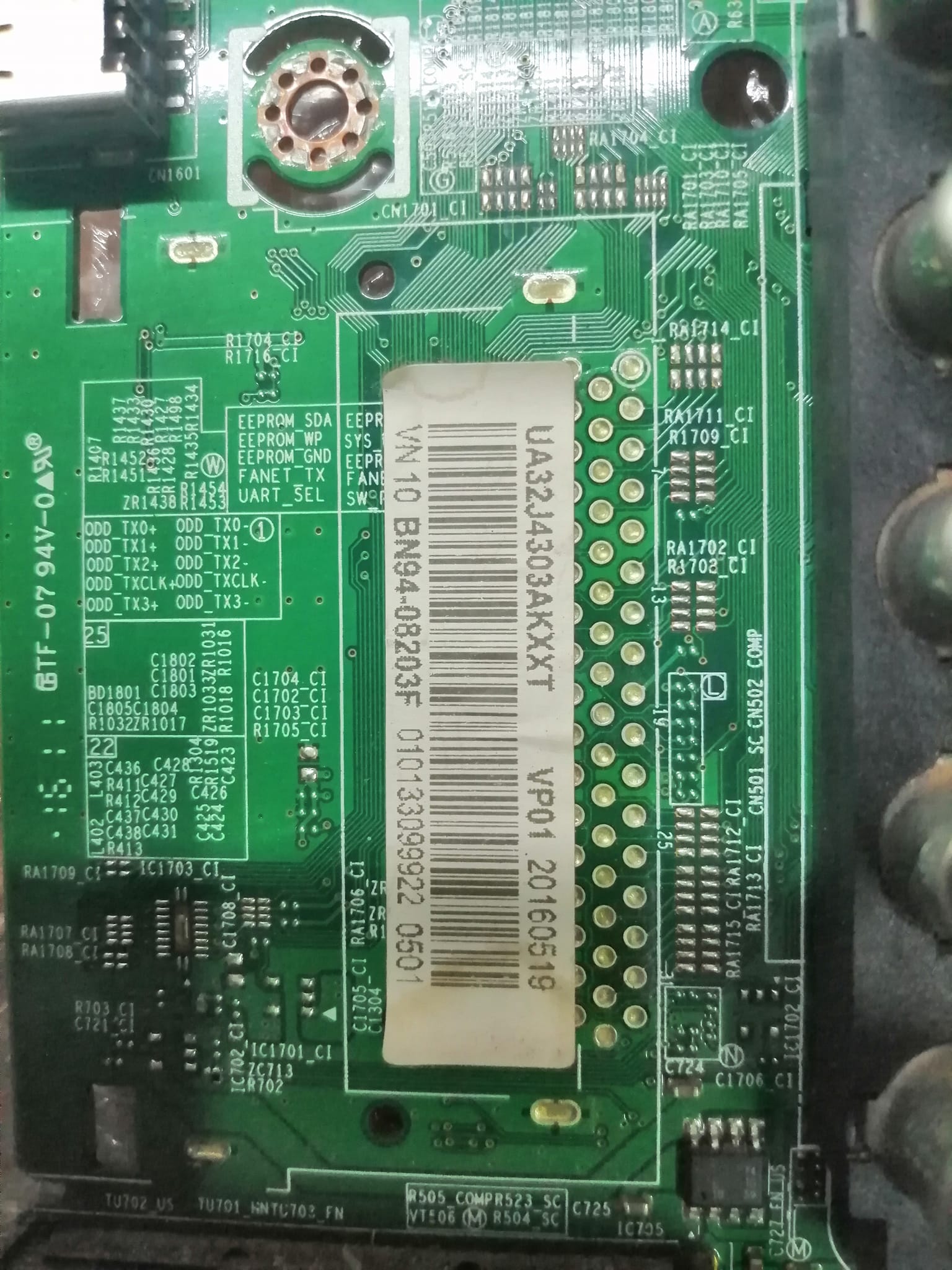 เมนบอร์ดซัมซุง Mainboard SAMSUNG รุ่น ua32j4303ak