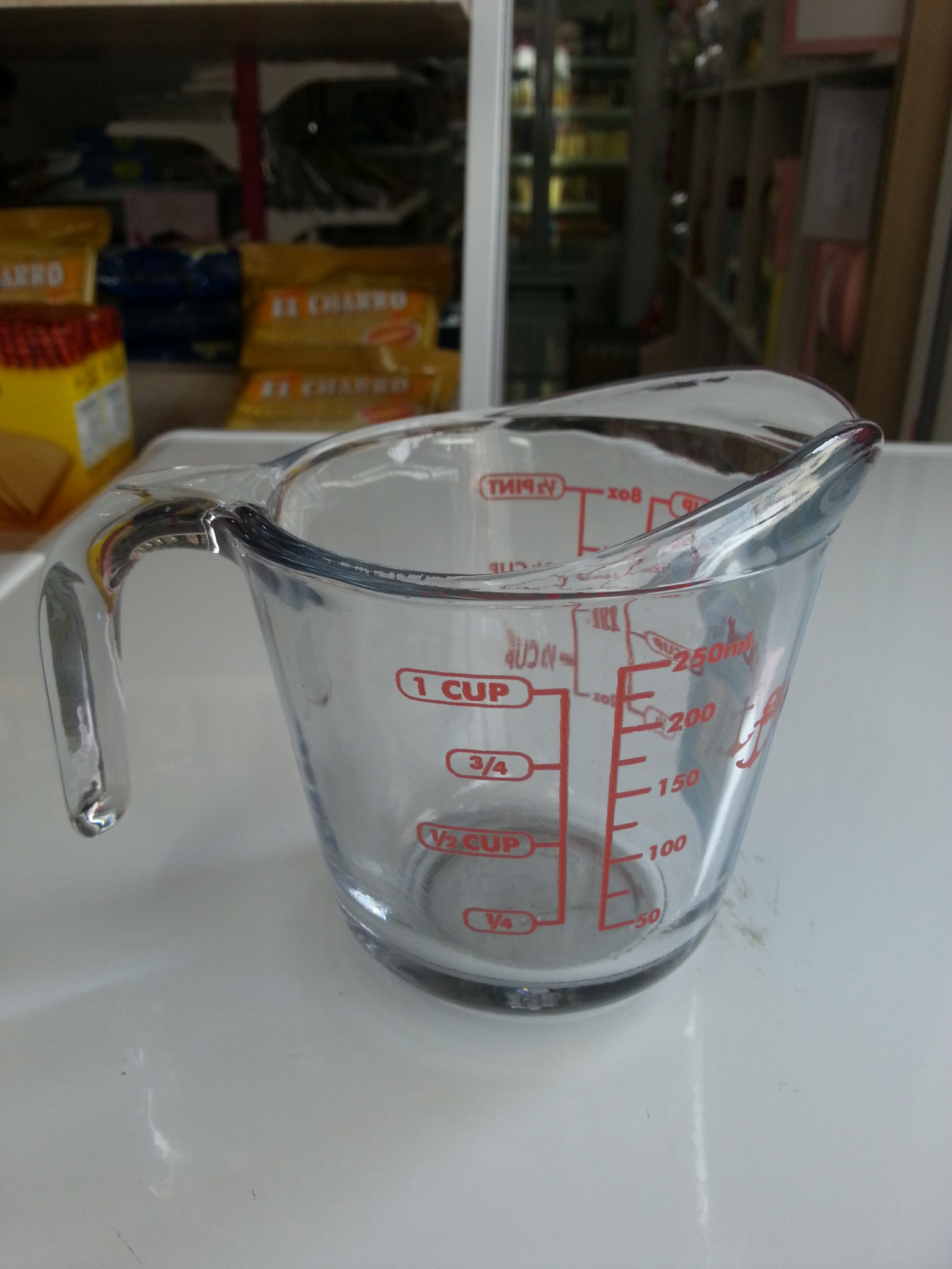 แก้วตวง ตรา สมอ 8oz. (250ml.)