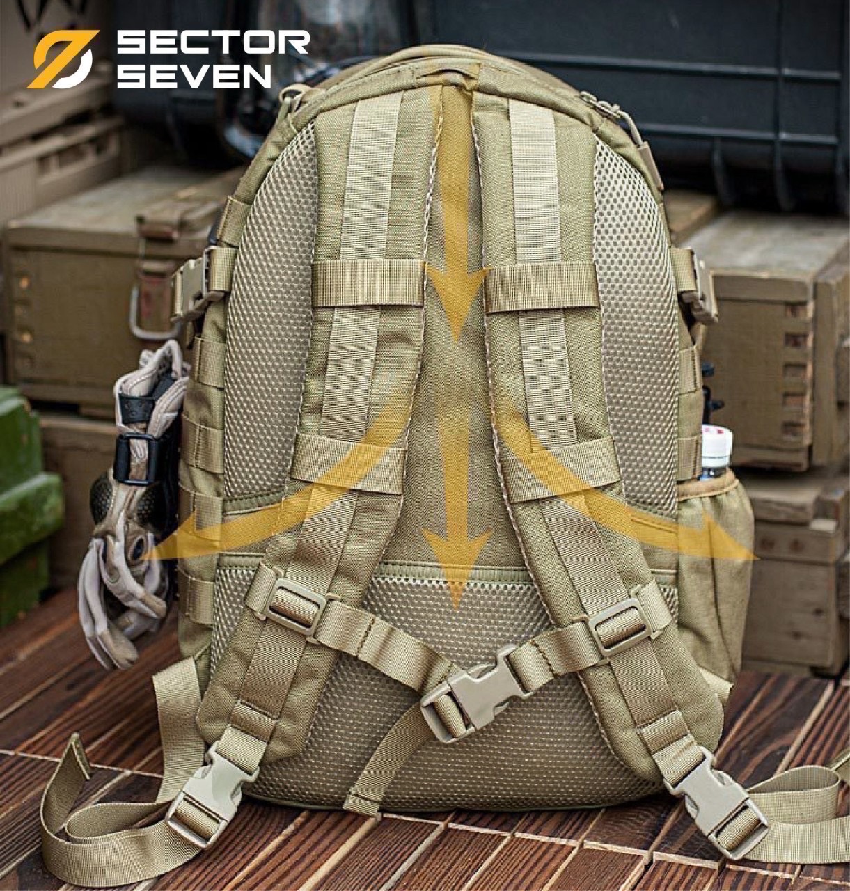 (clapping hands)สินค้าเข้ามาแล้วค่ะ (fire)เป้ Sector seven ( Sector Seven Tactical Backpack ) ⚓️ ผลิตจากผ้า Nylon 1000D ⚓️ ออกแบบภายใน แบ่งช่องใส่ของได้เป็นระเบียบ ⚓️ ด้านหน้าและด้านข้างมี Molle webbing สำหรับติดอุปกรณ์ต่างๆ ⚓️