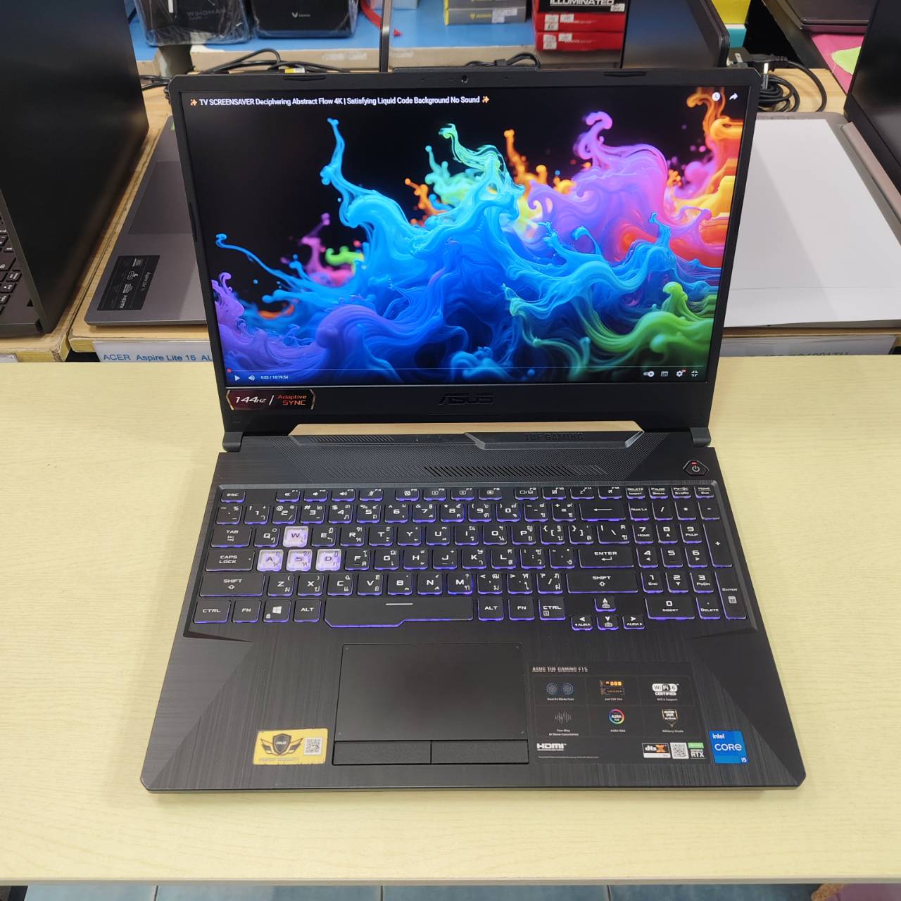ASUS TUF GAMING F15 FX506HCB-HN1138T สภาพเครื่อง 85%