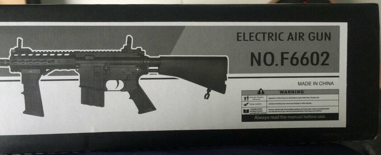 New.ELECTRIC AIR GUN NO. F6602 ราคาพิเศษ