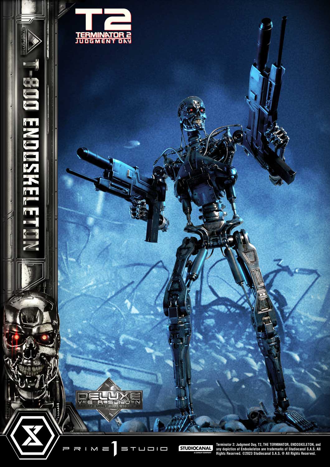 เปิดจอง : T-800 Endoskeleton: Terminator 2: Judgment Day 1/3 Scale (Deluxe Bonus)