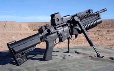 New.ขาทราย Vltor M4 / M16 และปืนที่มีรางหน้า จับประกับหน้า สีดำ สีทราย ราคาพิเศษ