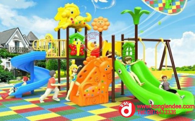 เครื่องเล่นสนาม ชุุดม้าโพนี่ชิงช้า