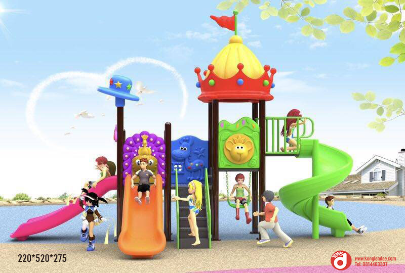 เครื่องเล่นสนาม ชุุดมงกุฎ 3 ไลเดอร์