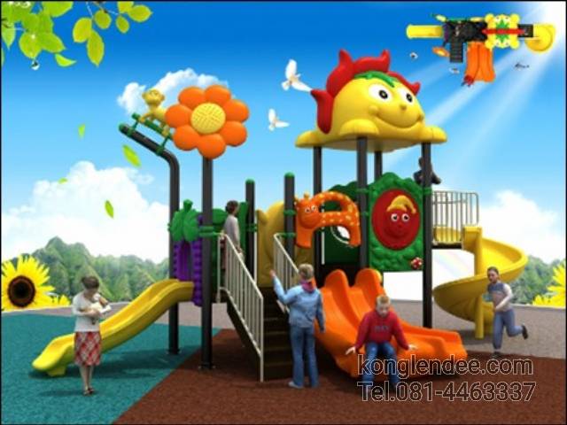 เครื่องเล่นสนาม ชุดปราสาทผลไม้