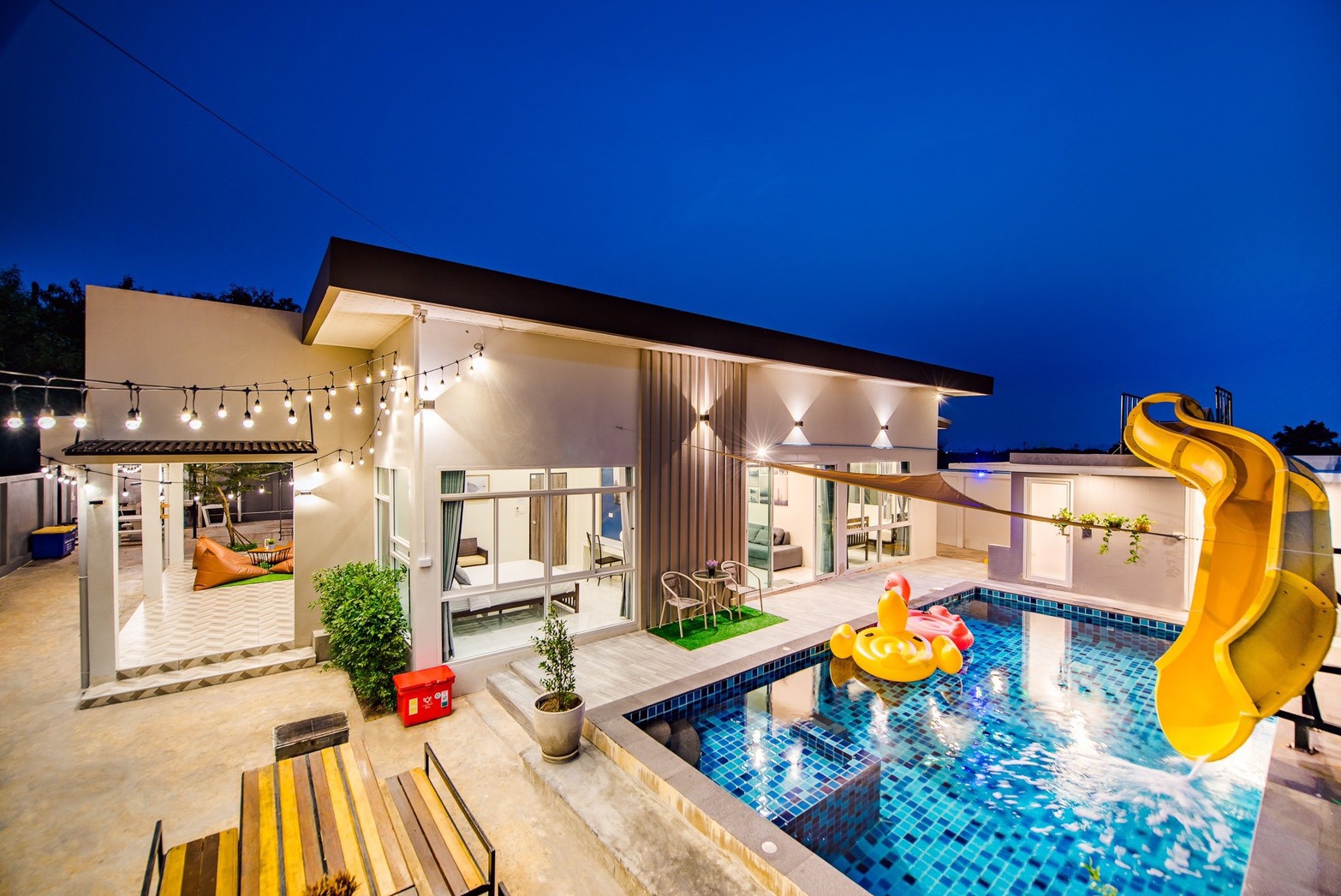 HR6002 บ้านพักหัวหิน บ้านปาร์ตี้ วิลล่า