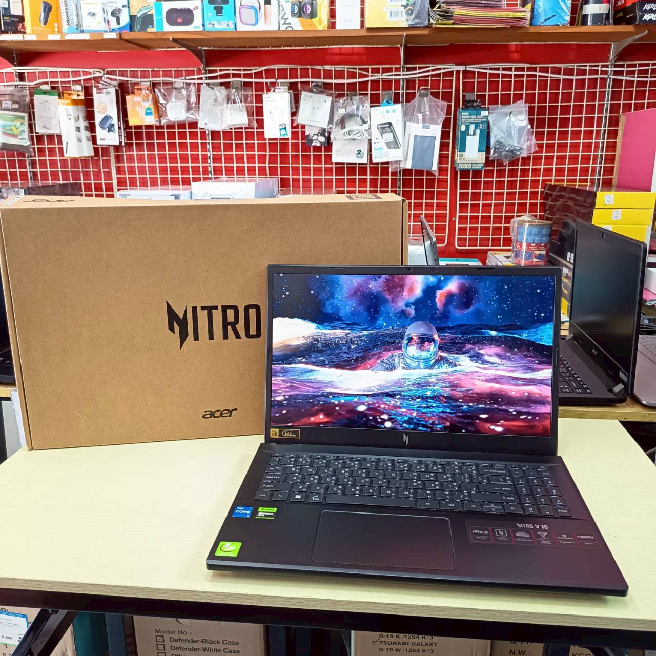 ACER Nitro V15 ANV15-51-574G สภาพเครื่อง 85% ประกันศูนย์ Onsite 27/12/2026