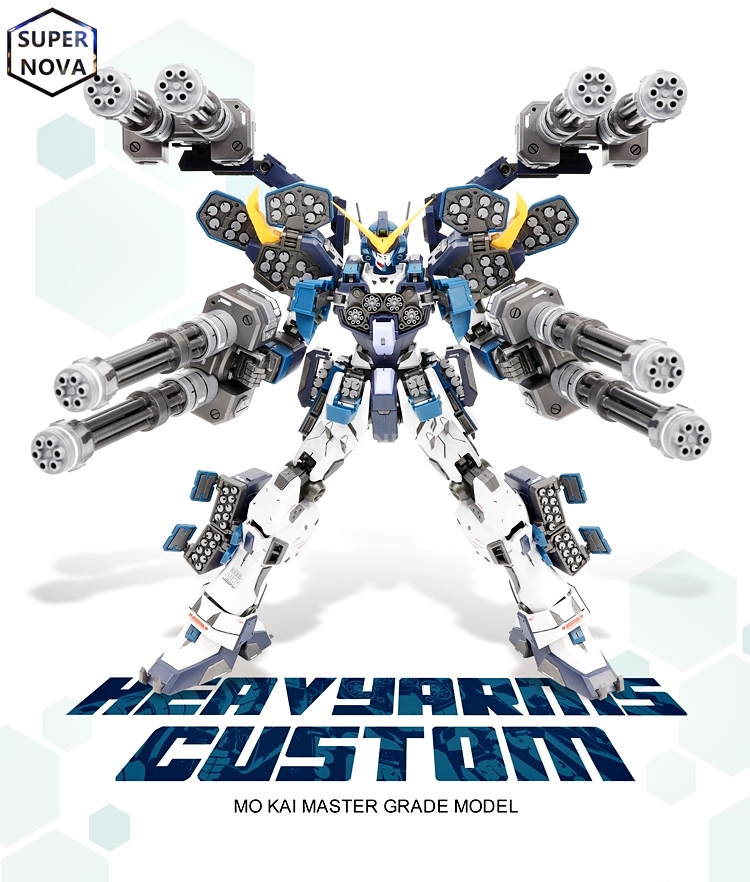 [PO]MG 1/100 GUNDAM HEAVY ARMS CUSTOM[โมจีนSuper Nova]