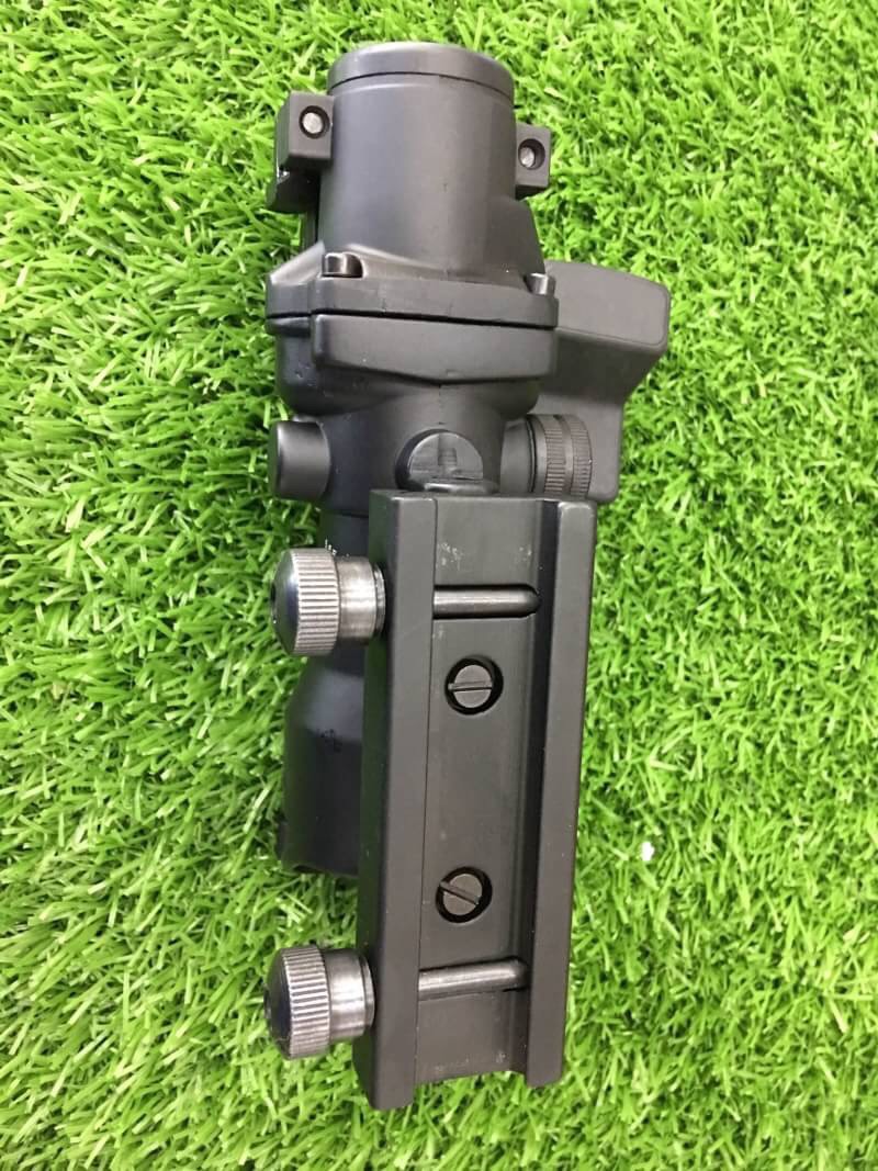 New.Trijicon ACOG TA31 Style 4x32 Scope Red Illuminated Auto Brightness W/ RMR RM01 Red Dot Reflex Sight(Red Type,Black) ราคาพิเศษ