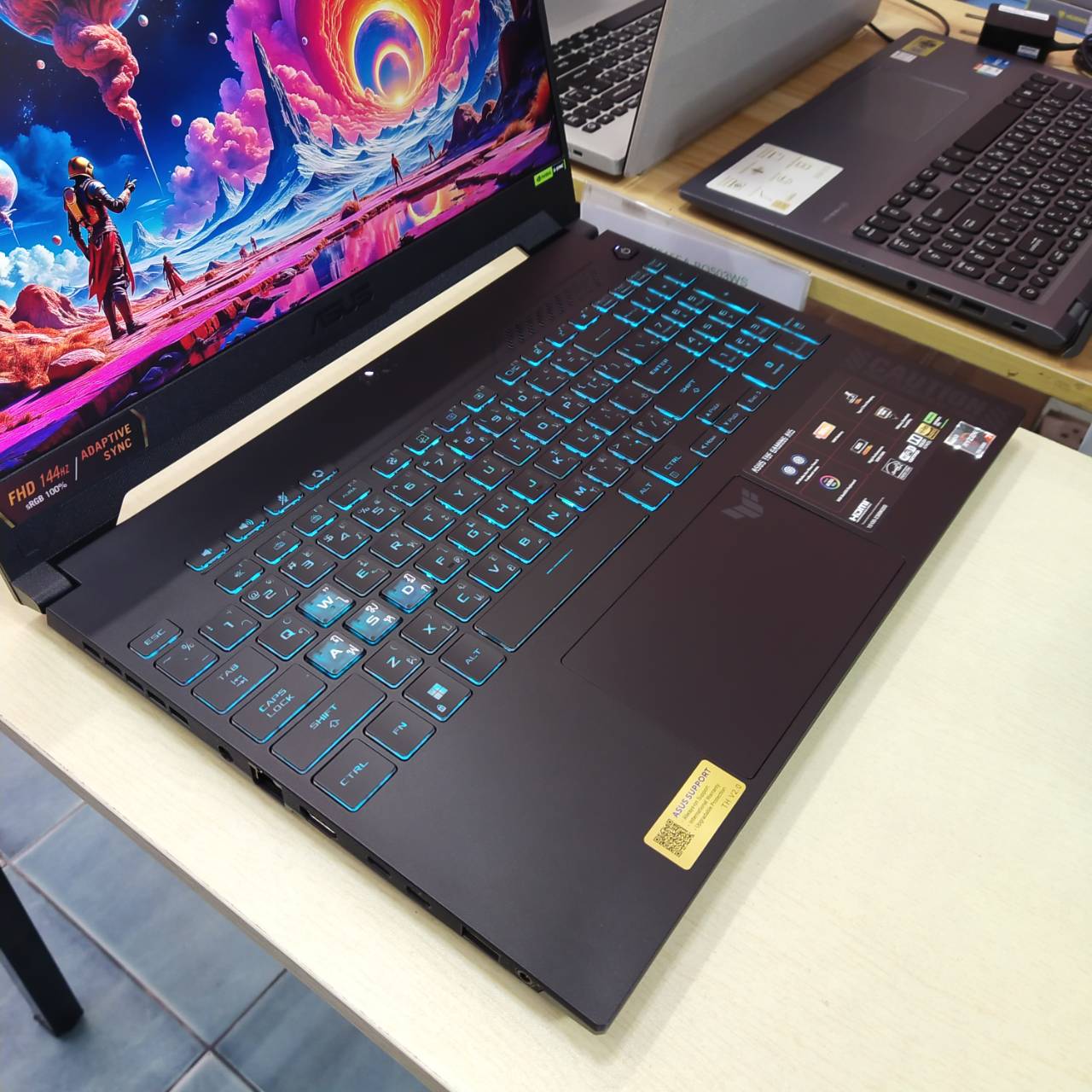 ASUS TUF GAMING A15 FA507NUR-LP037W *เครื่อง 1 เดือน* สภาพเครื่อง 100% ไร้ริ้วรอย (ประกันศูนย์ 13/10/2027)