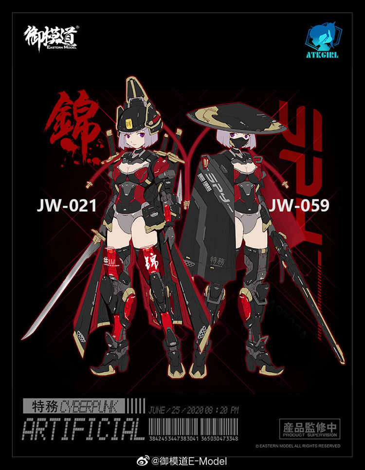 [PO]1/12 ATK GIRL JW-021[E-MODEL]