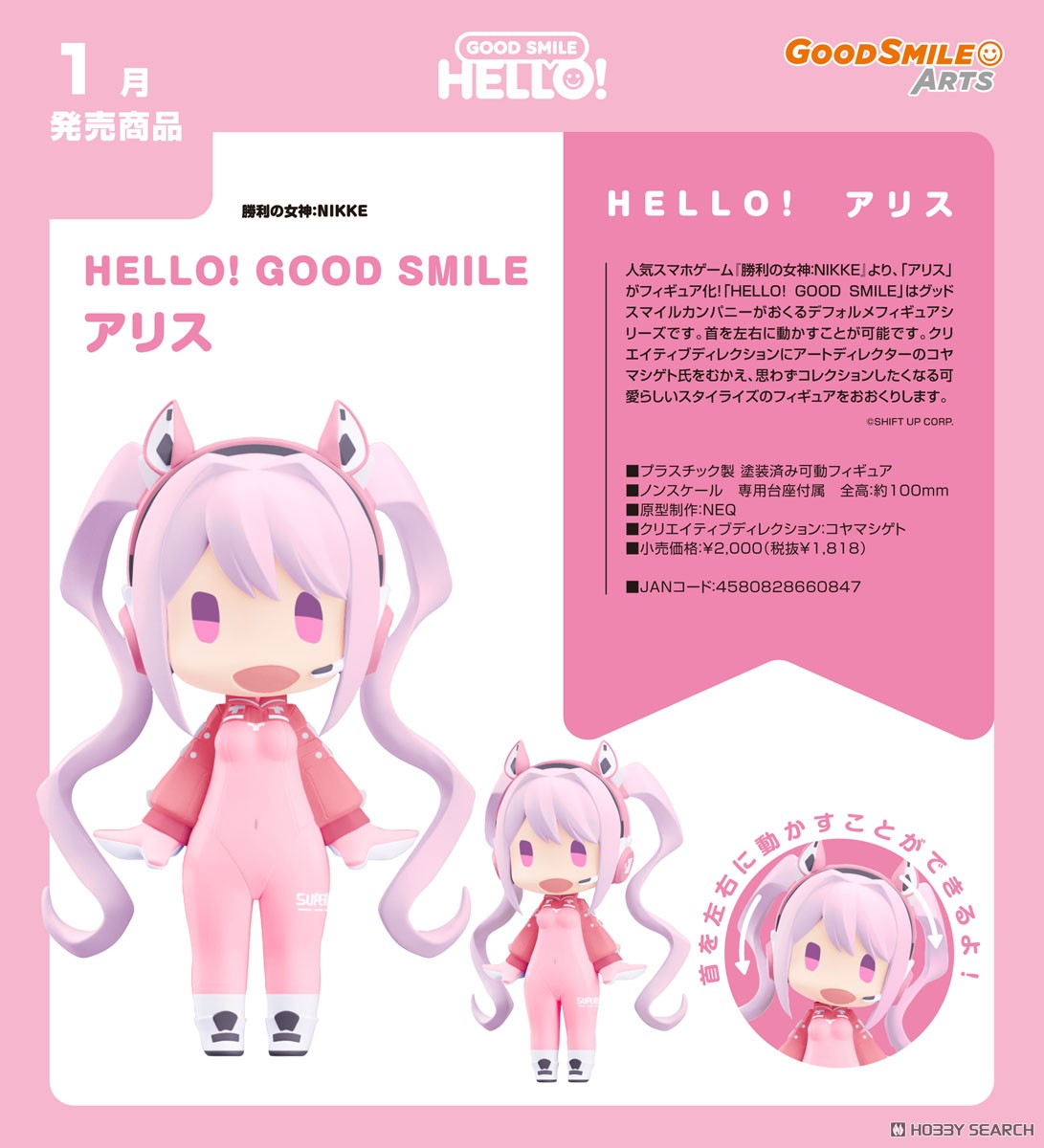 เปิดจอง : HELLO! GOOD SMILE Alice