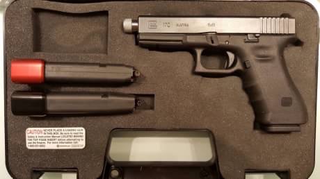 New.TARAN ยุทธวิธีนวัตกรรม-อาวุธฐาน อลูมิเนียม PAD KIT สำหรับ GLOCK The USPA IPSC และ IDPACS กีฬา ส้นแมกอลูมิเนียม cnc. สำหรับปืน GLOCK 9/40 + เพิ่ม 5 นัด ขนาด 9 mm. + เพิ่ม 4 นัด ขนาด .40 สีดำ สีแดง สีฟ้า ราคาพิเศษ