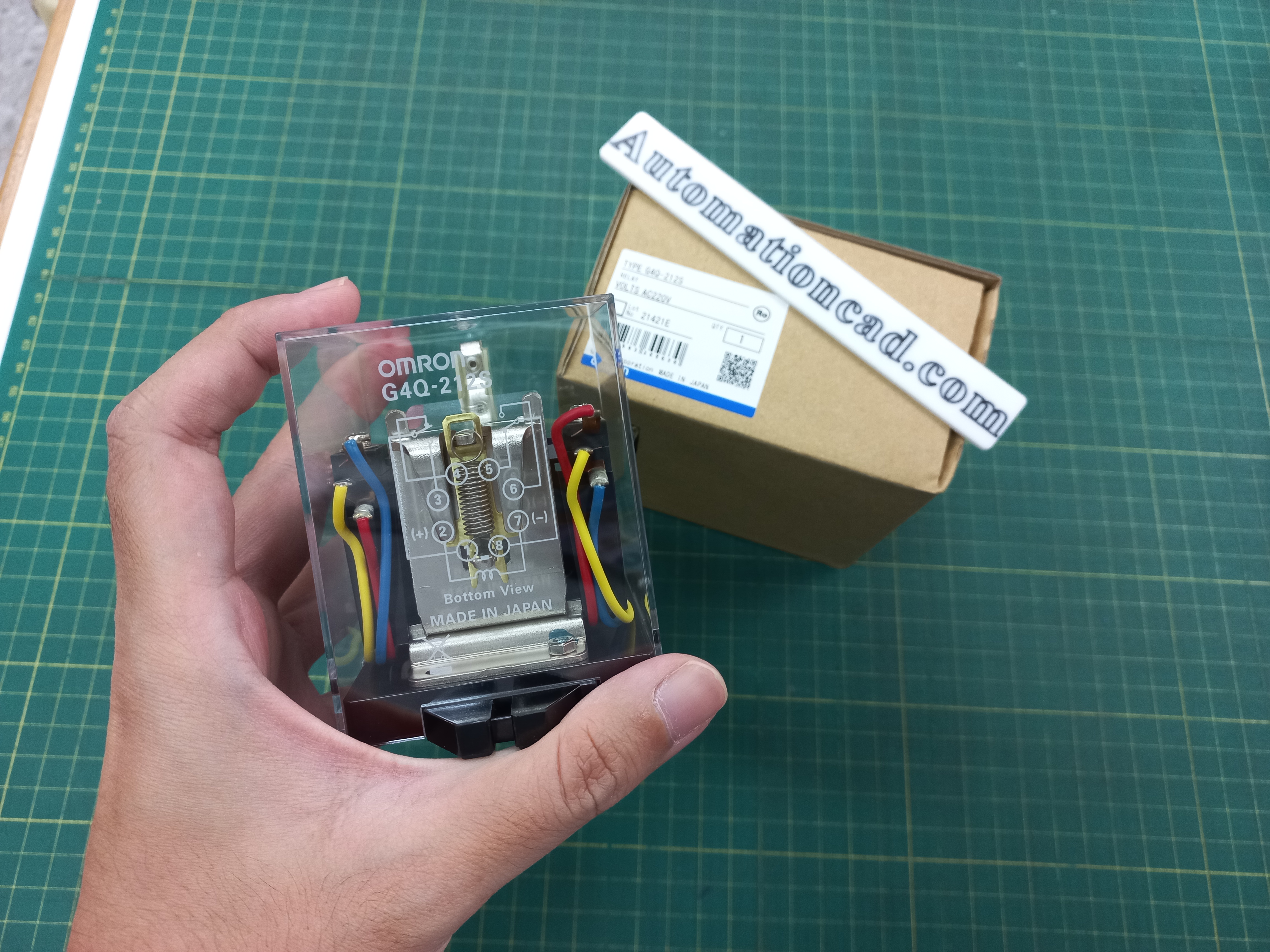 Relay OMRON G4Q-212S แรทเชทรีเลย์ 250VAC 5A