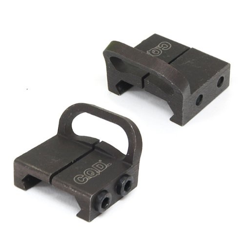 FMA AABB Steel CQD Sling Mount Front (BK)