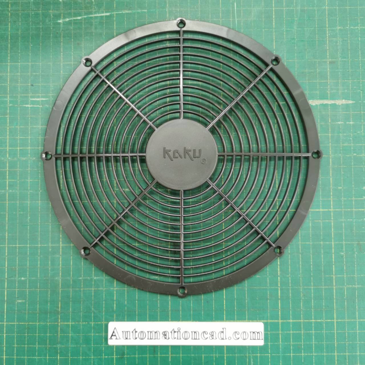 พัดลมระบายอากาศ KAKU ขนาด 10 นิ้ว 220VAC ลูกปืนแบบ Ball - KA2509HA2-2 PLUG 220VAC