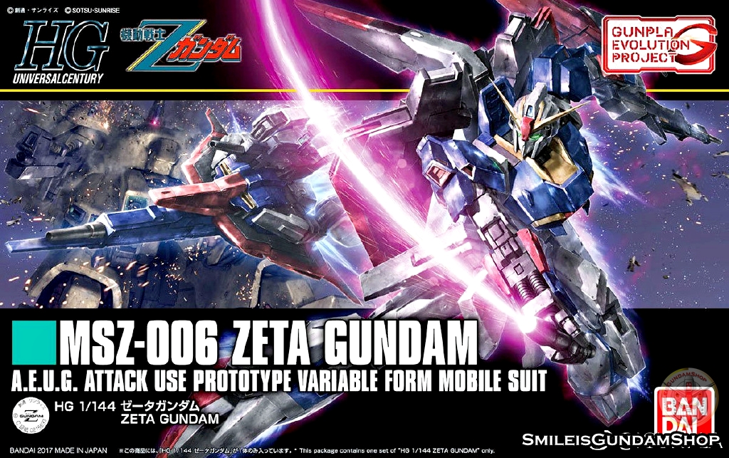 [PO]HGUC 1/144 ZETA GUNDAM[EVOLUTION PROJECT][BANDAI]