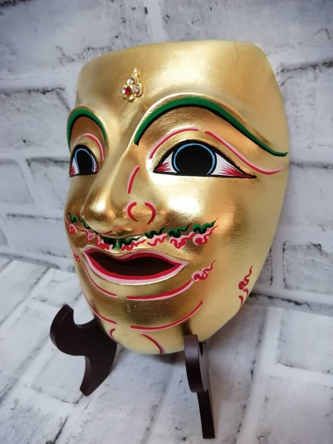 หน้ากากพระลักษณ์ (ทองแท้)