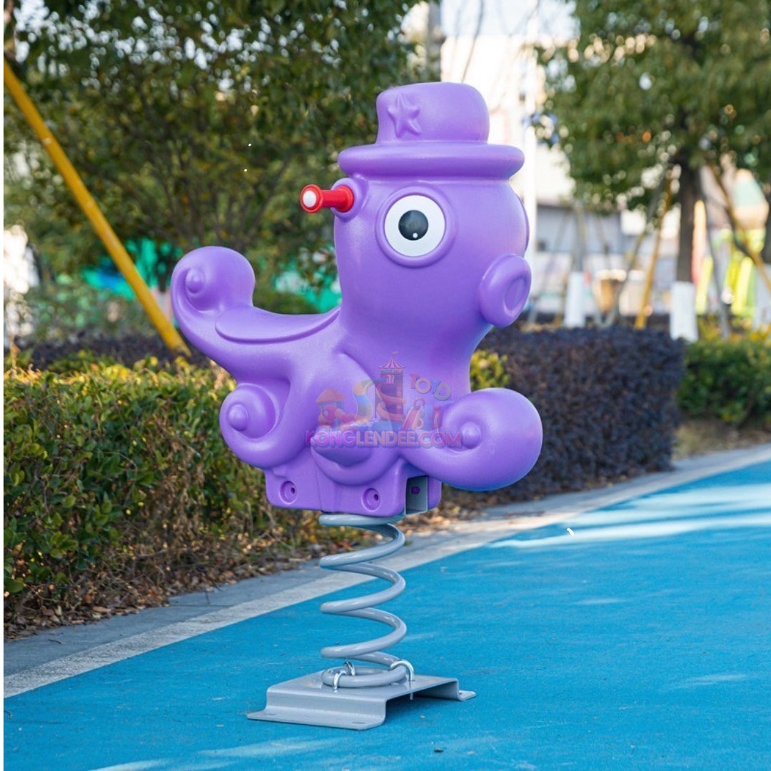 โยกเยกสปริงปลาหมึกแสนซน