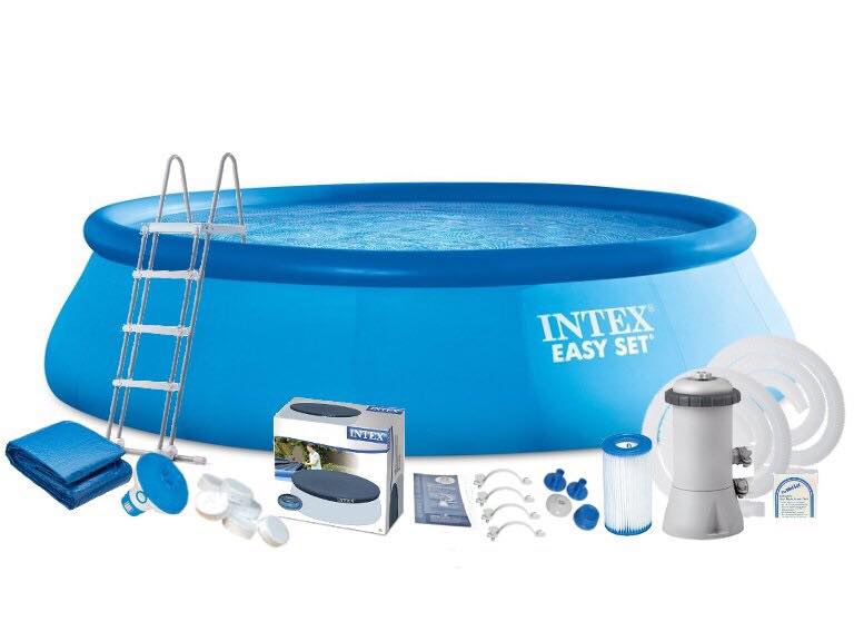 Intex สระน้ำ Easy set Pool ขนาด 15 ฟุต รุ่น 28168