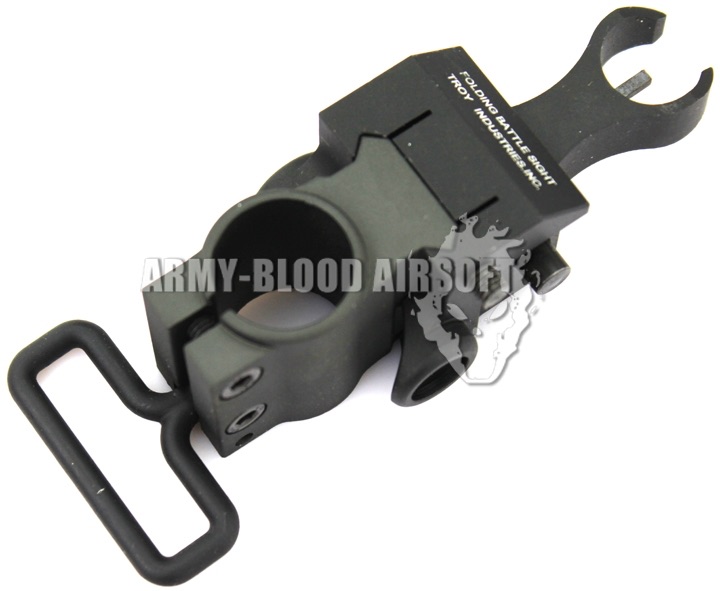 Troy Front Folding Battle Sight with Gas Block for M4 Seriesprev next