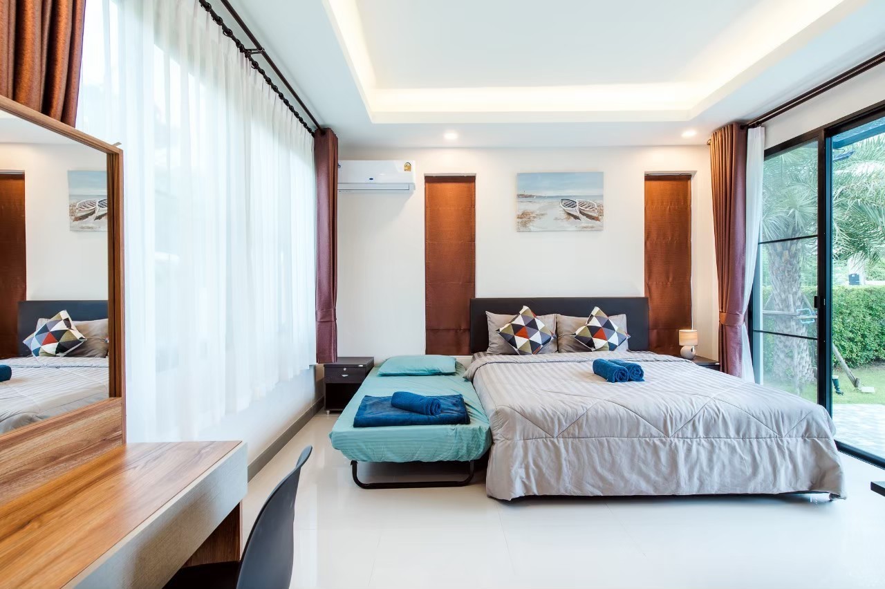 HR15079 บ้านพักใกล้ทะเลหัวหิน Kirinara Huahin pool villa