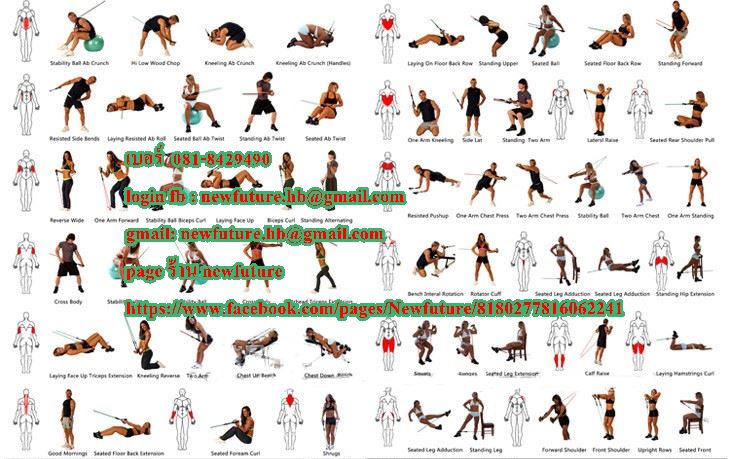 FIT-007 สีเหลือง แรงต้าน 20 ปอนด์ สายแรงต้าน สายยางยืด Resistance band สายฟิตเนส เพิ่มกล้าม กระชับกล้ามเนื้อ20 ปอนด์ เพาะกาย เล่นกล้าม ฟิตเนส กีฬา