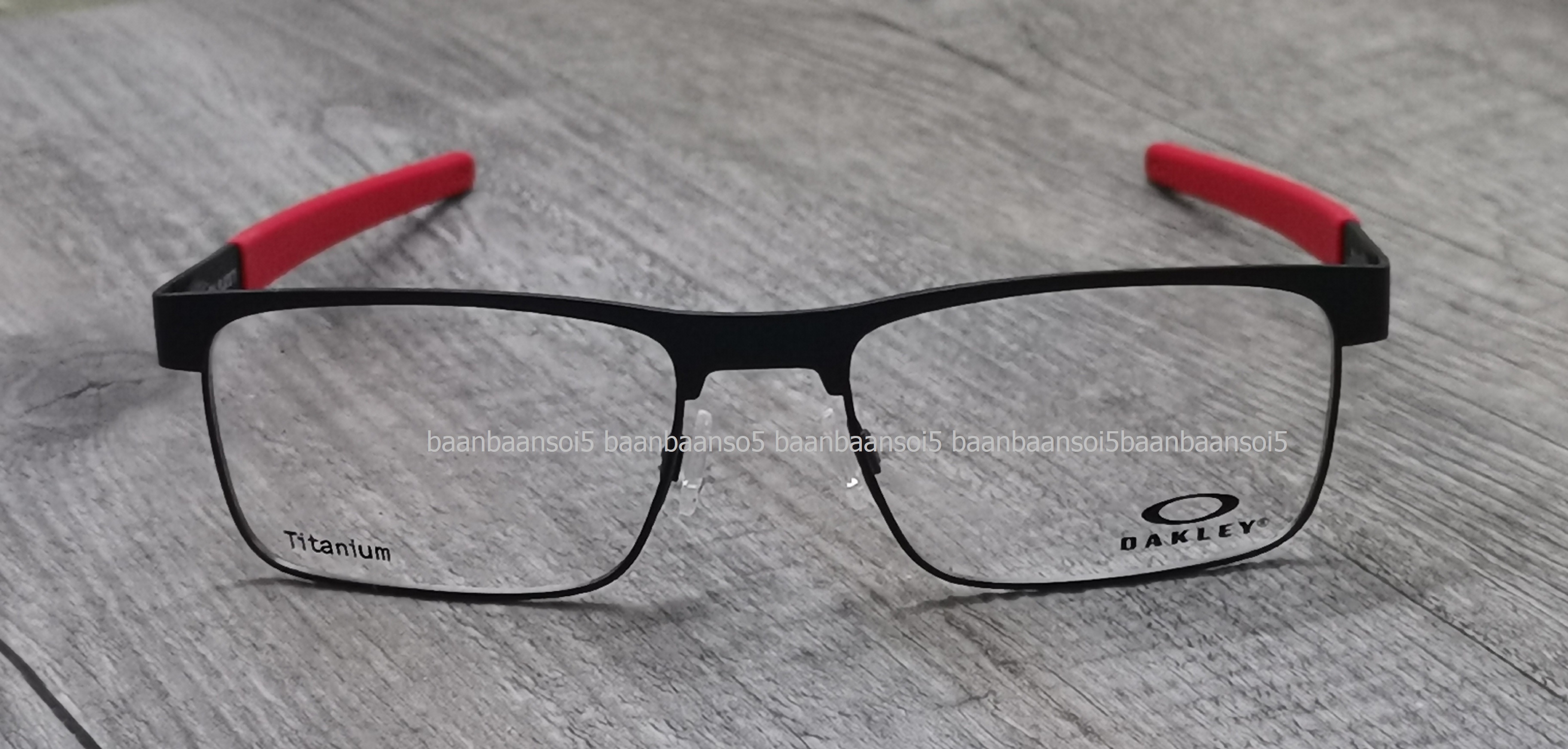 OAKLEY OX5153 METAL PLATE TI โปรโมชั่น กรอบแว่นตาพร้อมเลนส์ HOYA ราคา 6,200 บาท