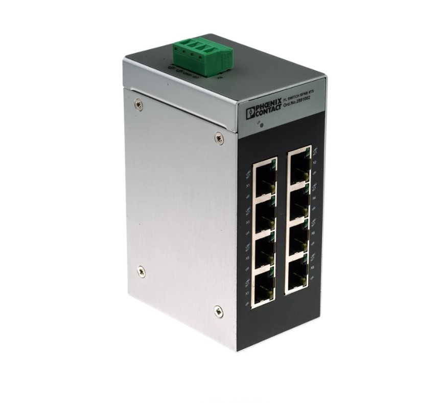 อีเธอร์เน็ต สวิตช์ Ethernet Switches PHOENIX CONTACT FL SWITCH SFNB 8TX - 2891002