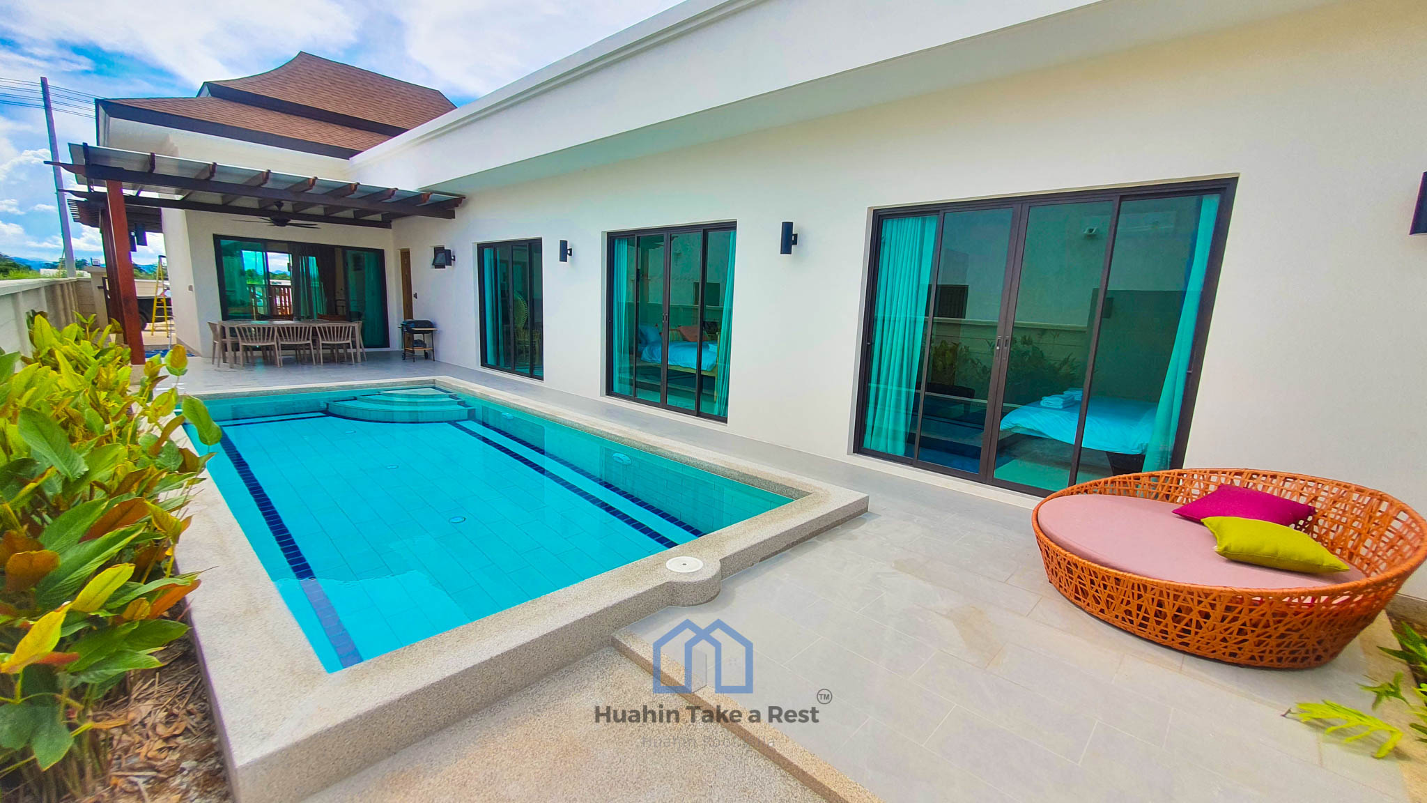 HR3071 บ้านพักหัวหิน บ้านไพน์แอปเปิ้ล V.3