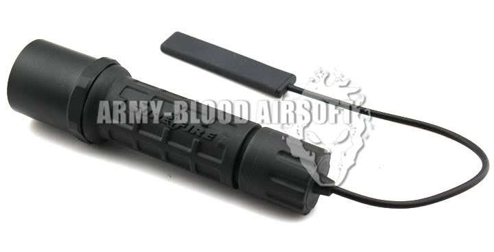 SureFire G2 Style T6 LED Flashlight with Remote Pressure Switch (BK/DE/OD)