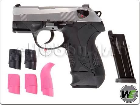 New.WE BULL DOG PX4 Compact Gas Black Pistol (Silver) ราคาพิเศษ