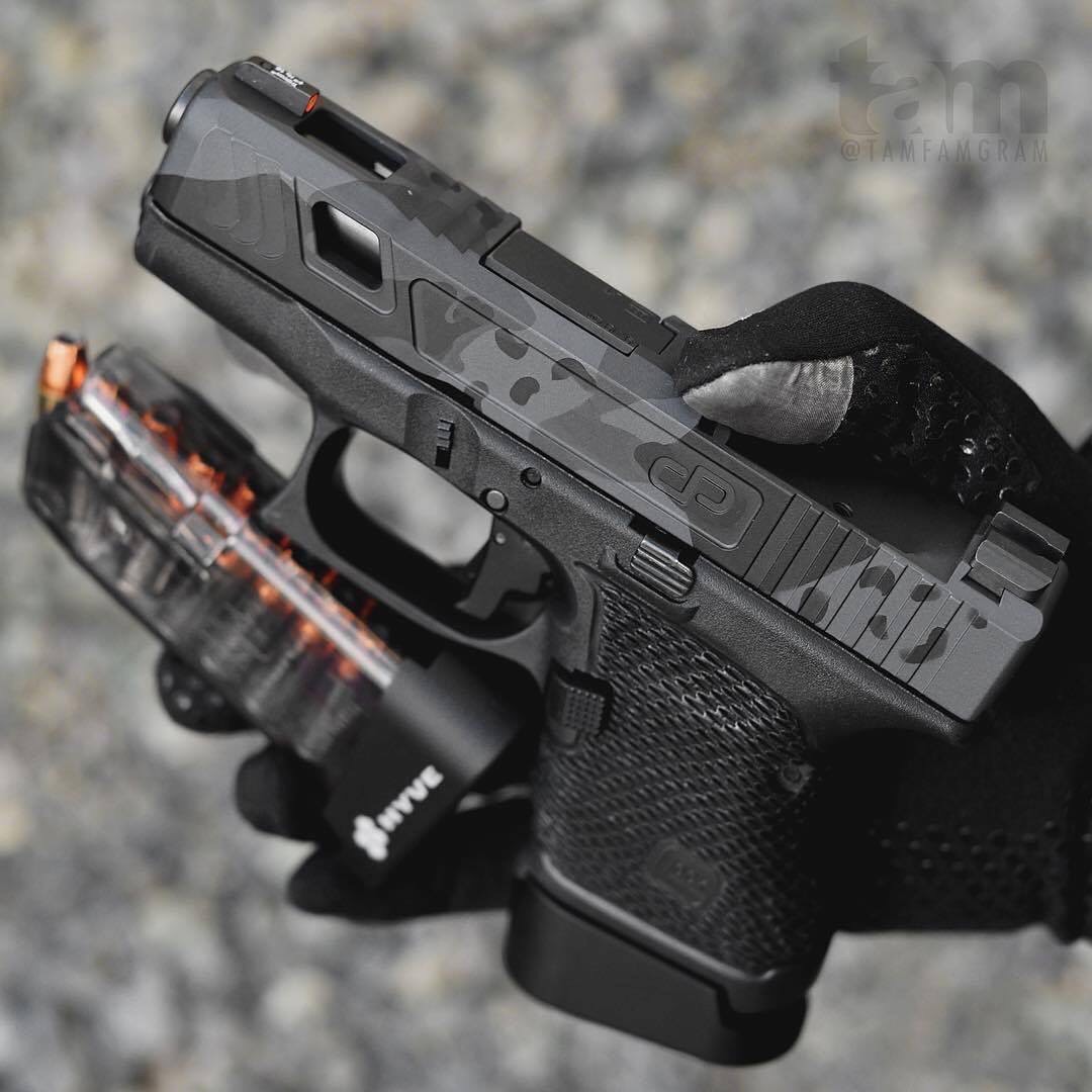 https://youtu.be/VsWr5B01xGQ New.ส้นแม็ก+2 Glock 26 / Glock 43 ยี่ห้อ HYVE มี3สี ราคาพิเศษ