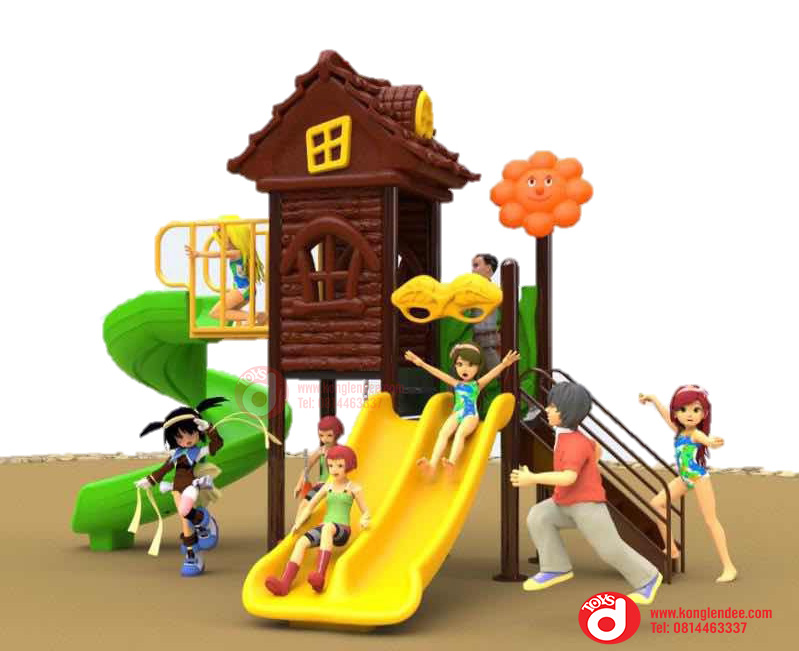 เครื่องเล่นสนาม ชุดwood house