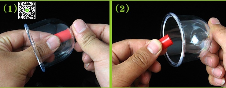 HE-111ถ้วยดูดสุญญากาศรักษาโรค ครอบแก้วสุญญากาศรรักษาโรค (Vacuum Cupping) แบบ24ถ้วย